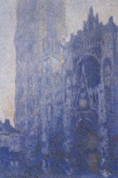 Claude Monet Rouen Cathedral in the Morning china oil painting image